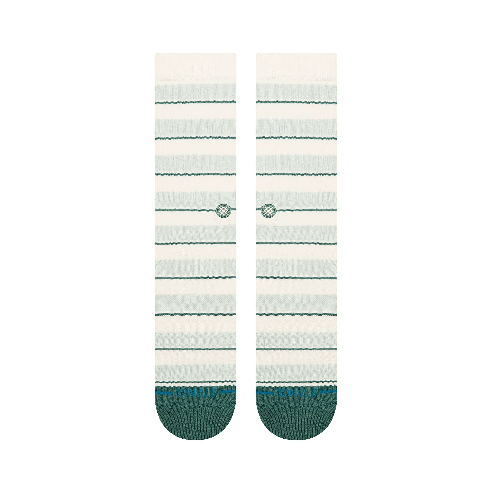 Stance Striped It Crew - Teal - Image 2