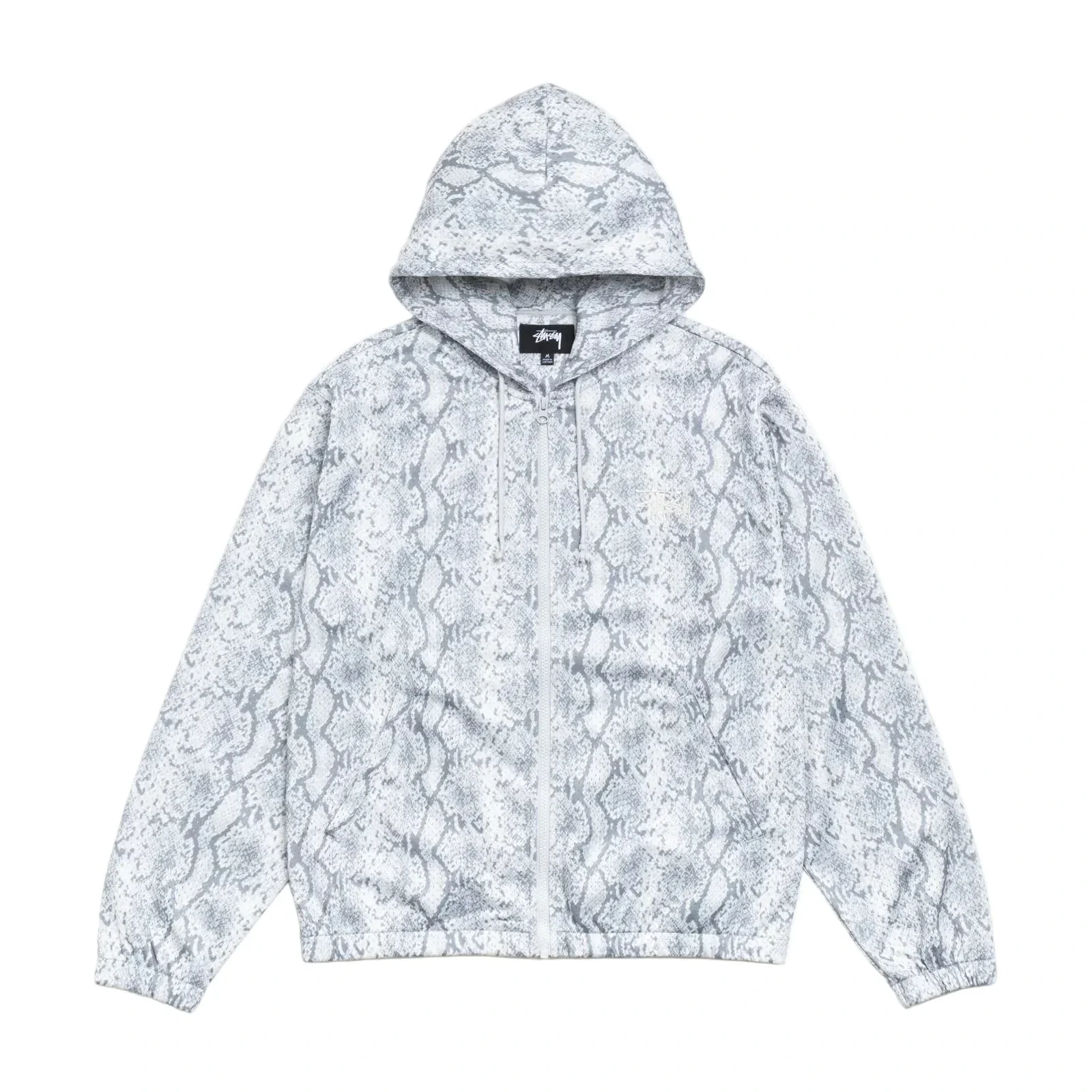 Stussy Athletic Mesh Zip Hood - Snake