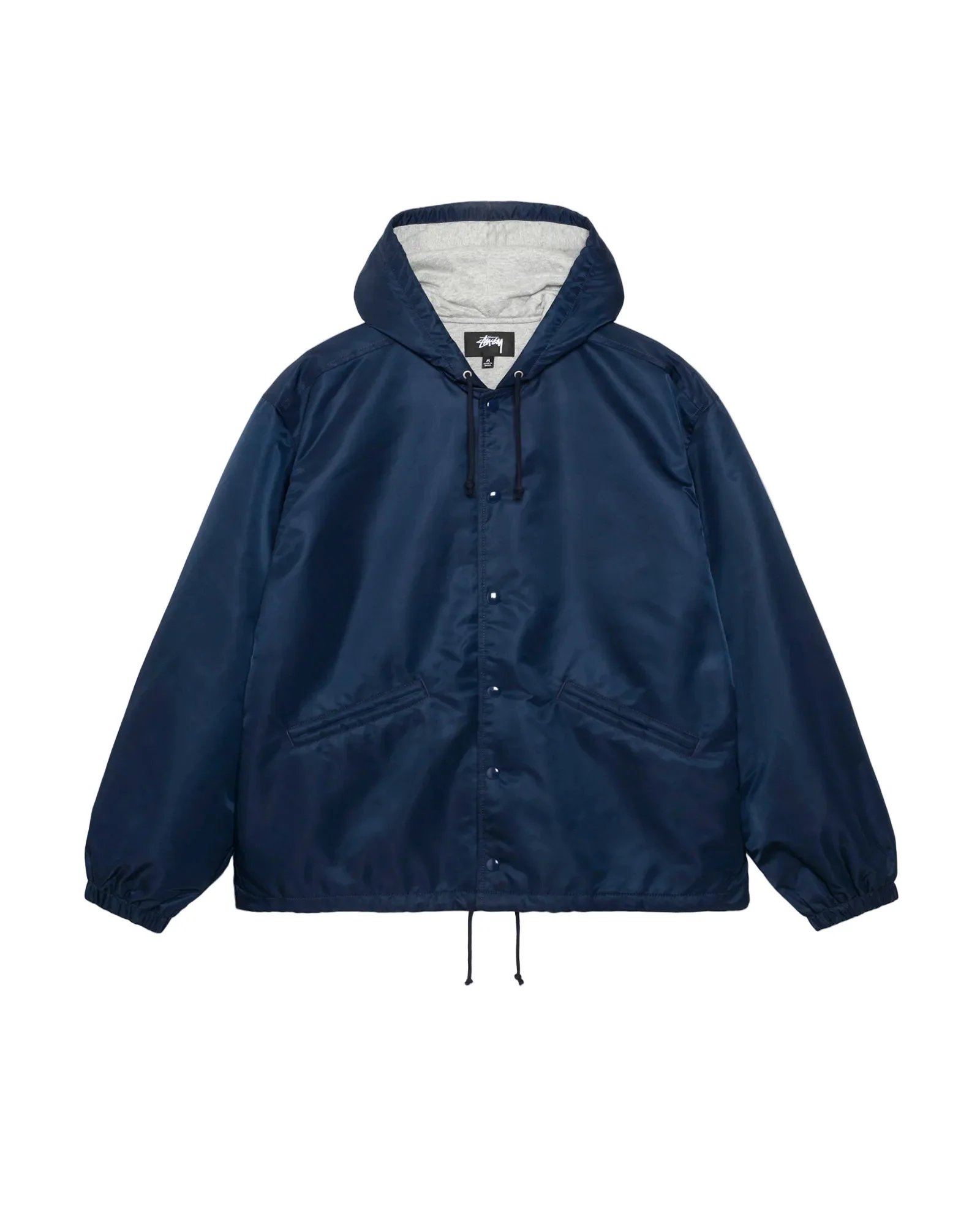Stussy Hooded Coaches Jacket - Navy - Image 2