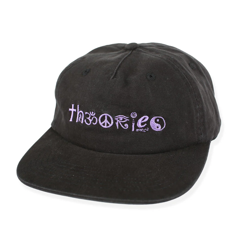 Theories Coexist Denim Snapback - Washed Black