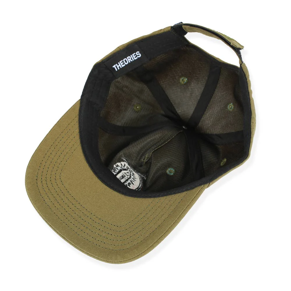 Theories Lantern Strapback Hat - Olive - Image 4