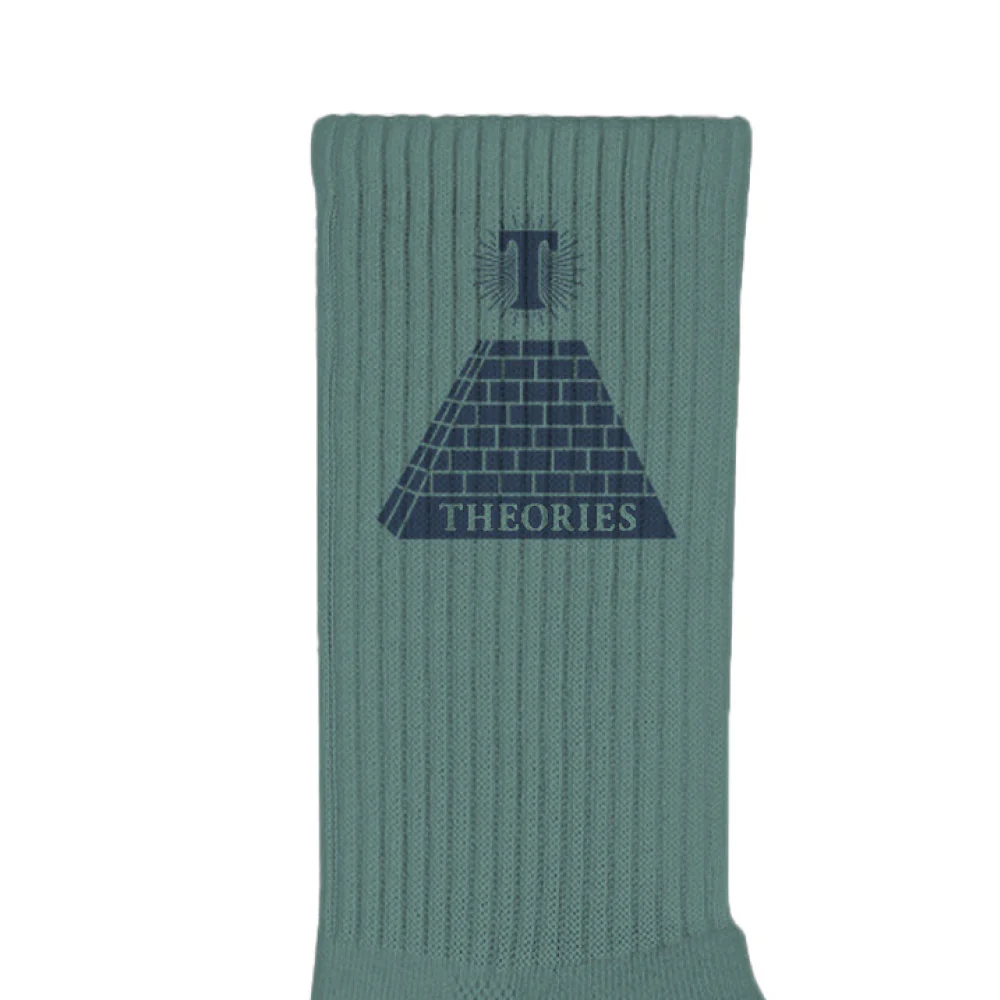 Theories Theoramid Sock - Laurel / Sea Blue - Image 2