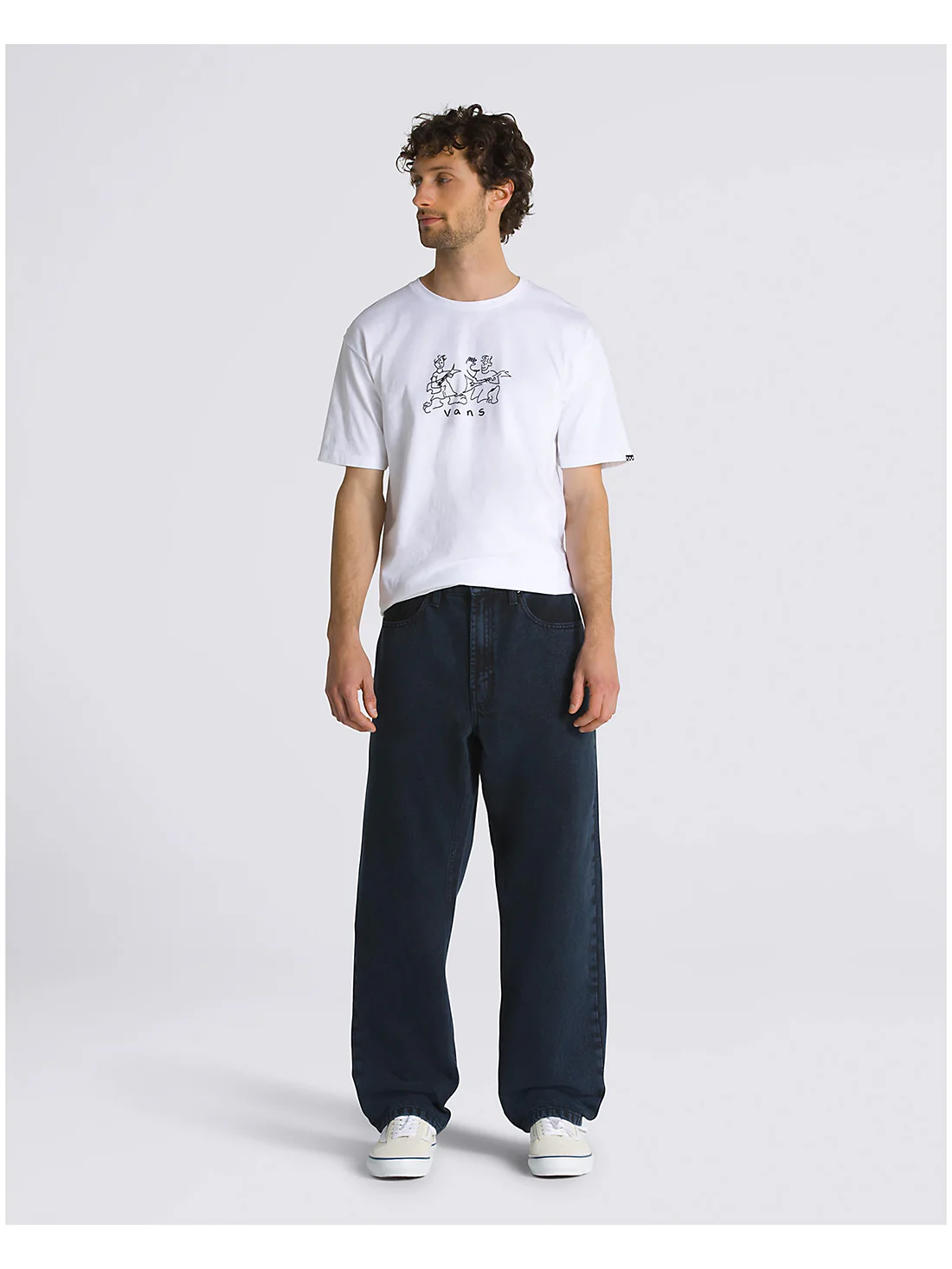 Vans Nick Michel Check 5 Loose Tapered Denim Pants - Image 4