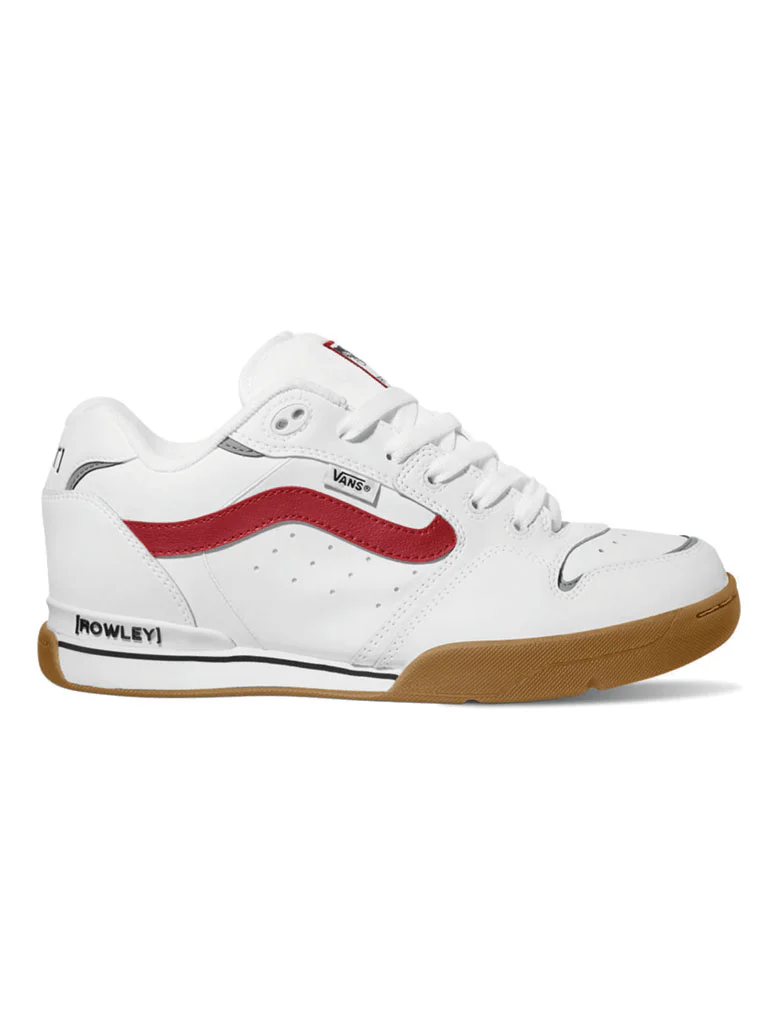 Vans Rowley XLT - White / Red / Gum