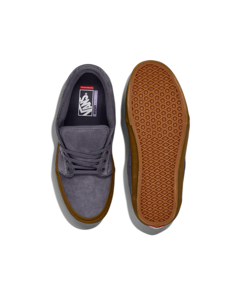 Vans Skate Chukka Low - Grey / Gum - Image 3