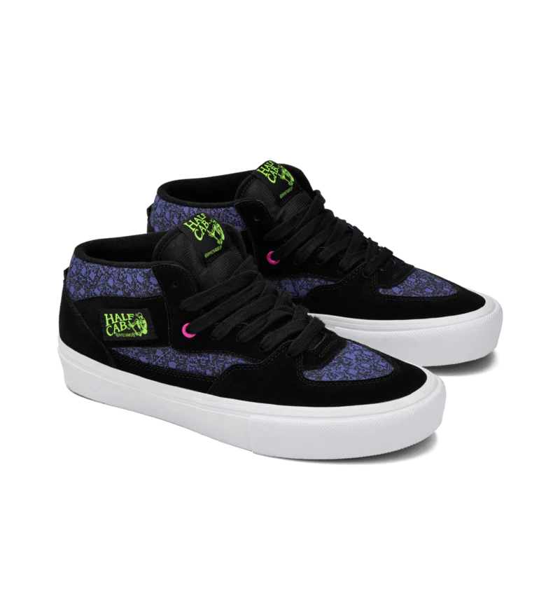 Vans Skate Half Cab - Acid Airbrush / Violet Purple - Image 2