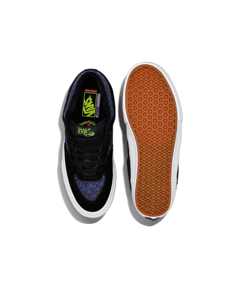 Vans Skate Half Cab - Acid Airbrush / Violet Purple - Image 3