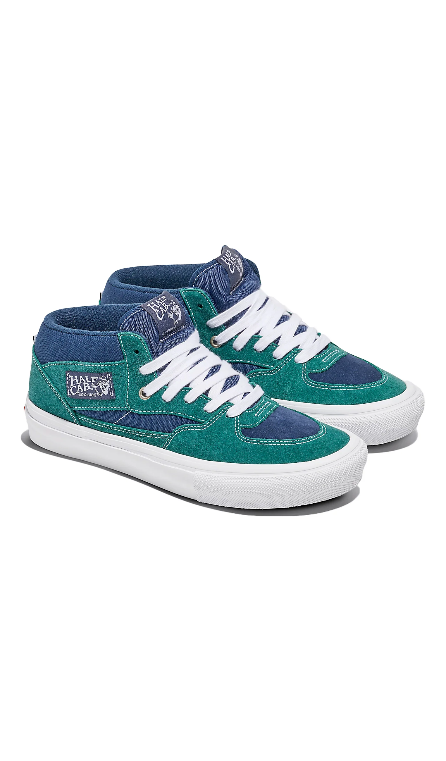 Vans Skate Half Cab - Tartan Blue / Green - Image 2
