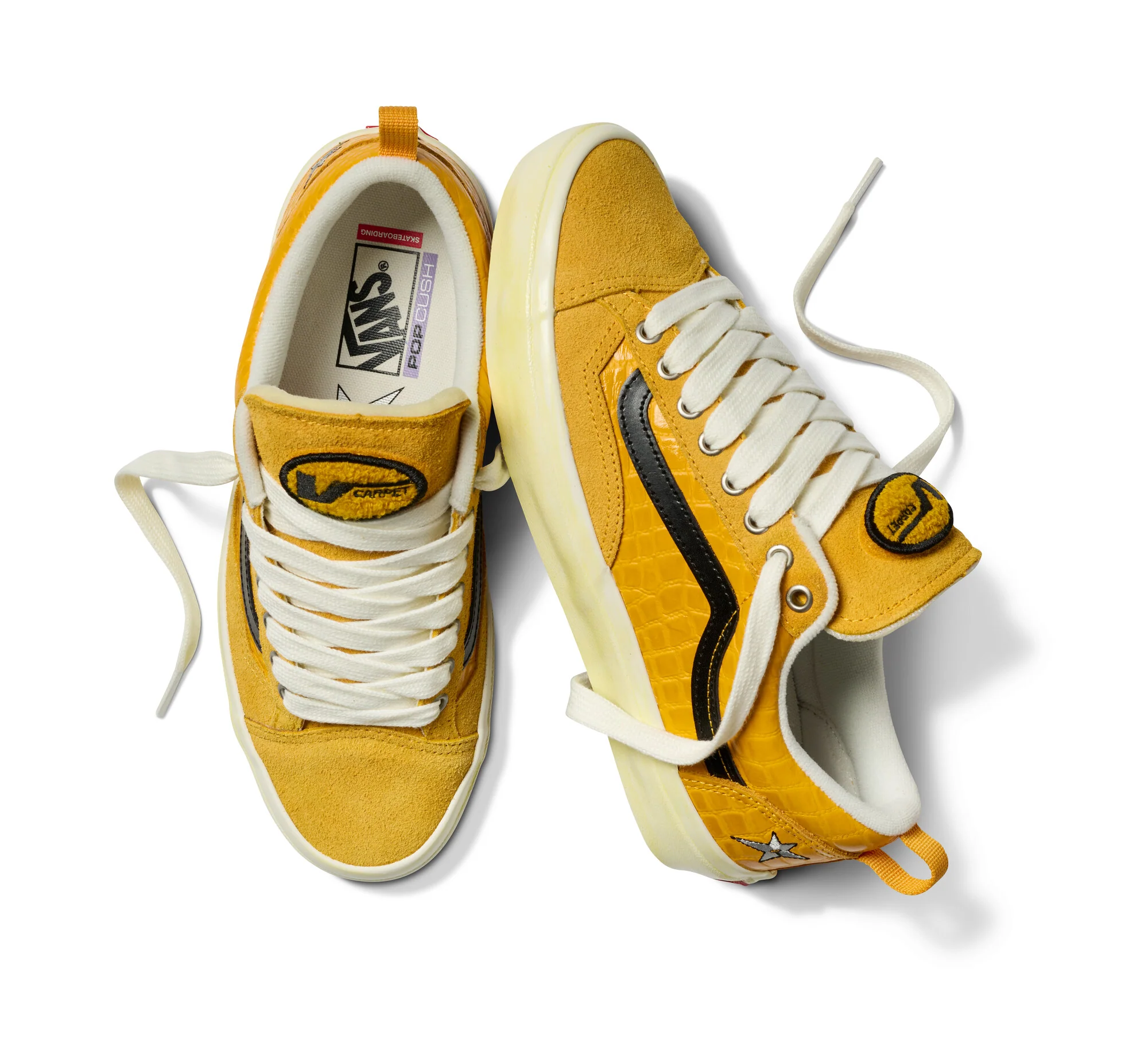 Vans Skate Old Skool 36+ VCU - Carpet Yellow - Image 2
