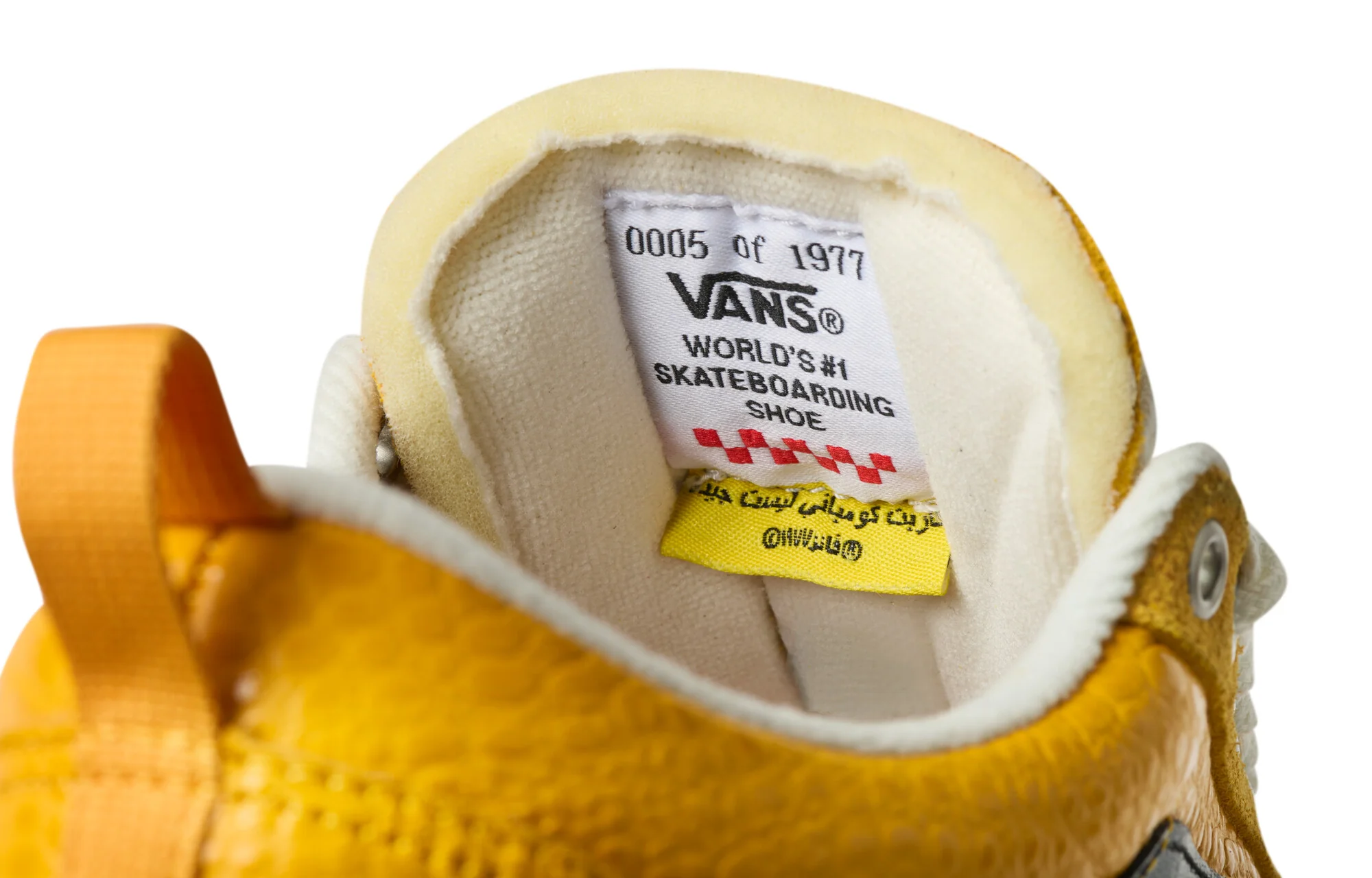 Vans Skate Old Skool 36+ VCU - Carpet Yellow - Image 8