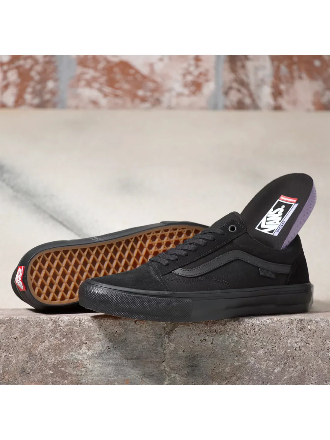Vans Skate Old Skool - Black/Black - Image 2