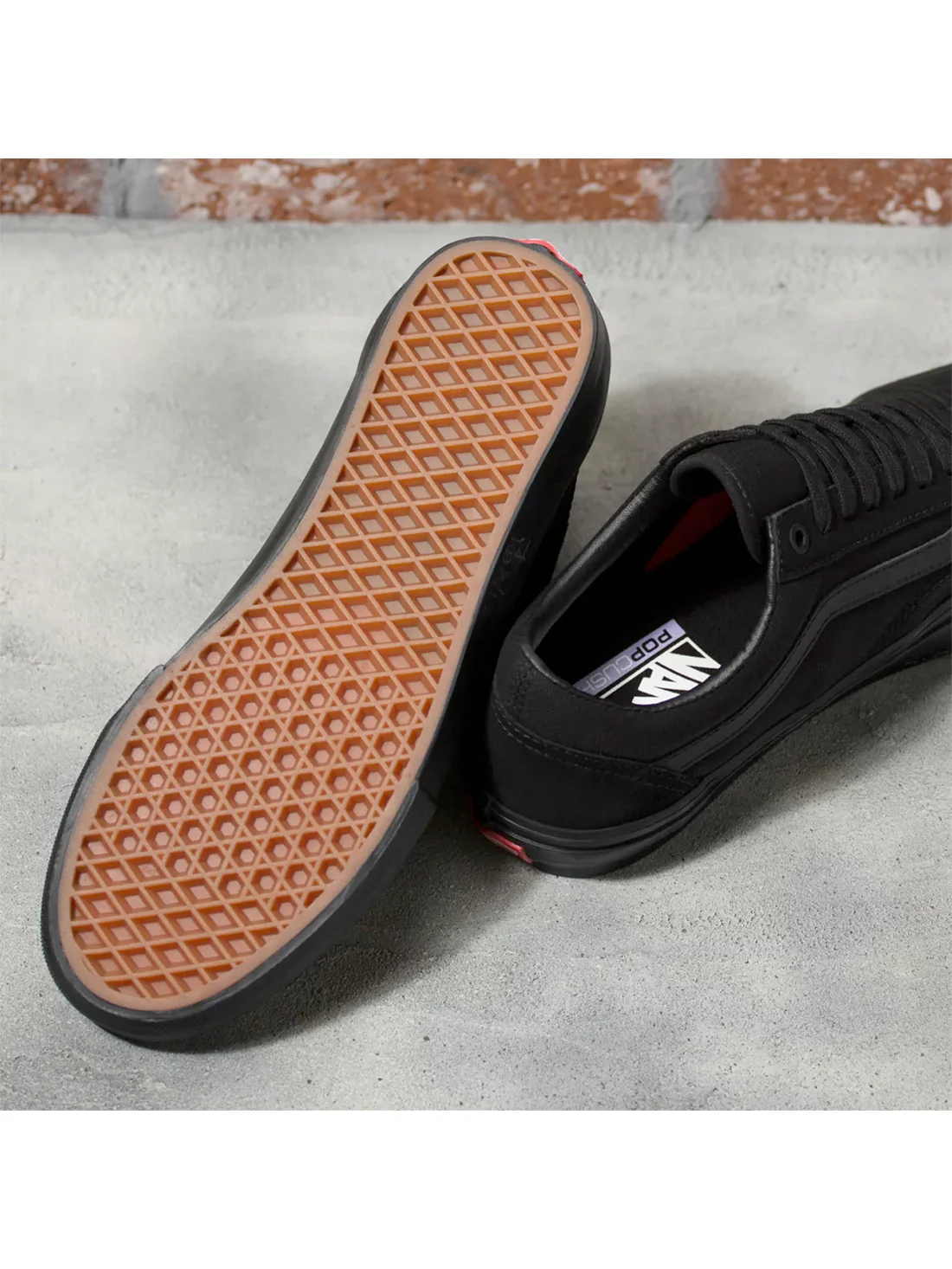 Vans Skate Old Skool - Black/Black - Image 3