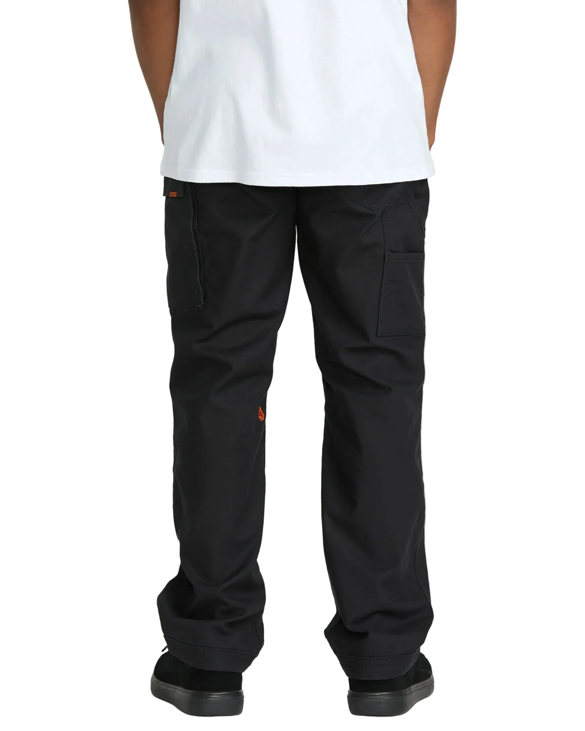 Volcom Caliper II Relaxed Work Pant - Black - Image 2