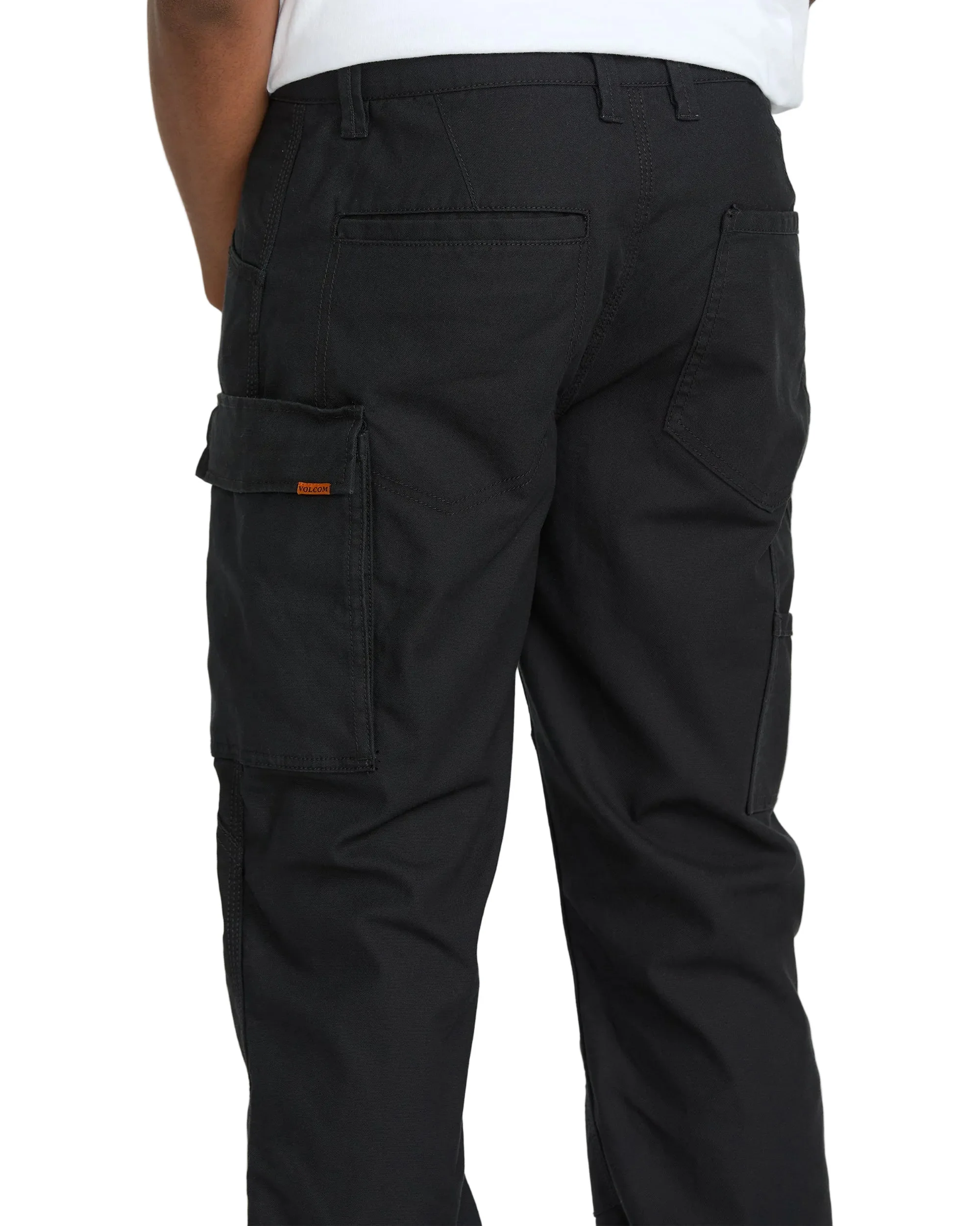 Volcom Caliper II Relaxed Work Pant - Black - Image 4