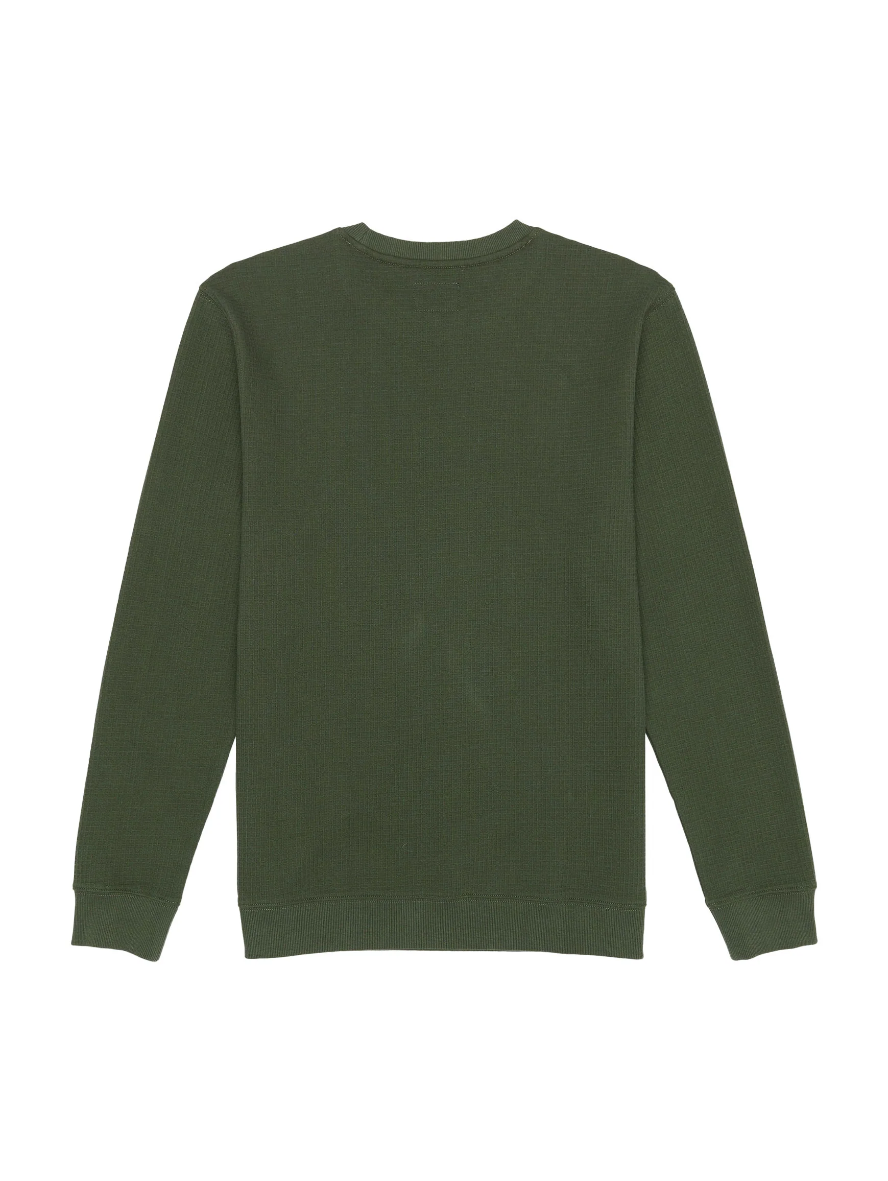 Volcom Gridstone Crew LS - Squadron Green - Image 2