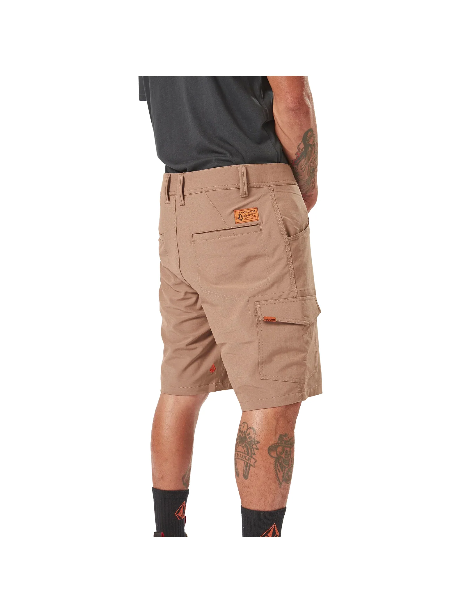 Volcom Slab Hybrid Short - Brindle - Image 3