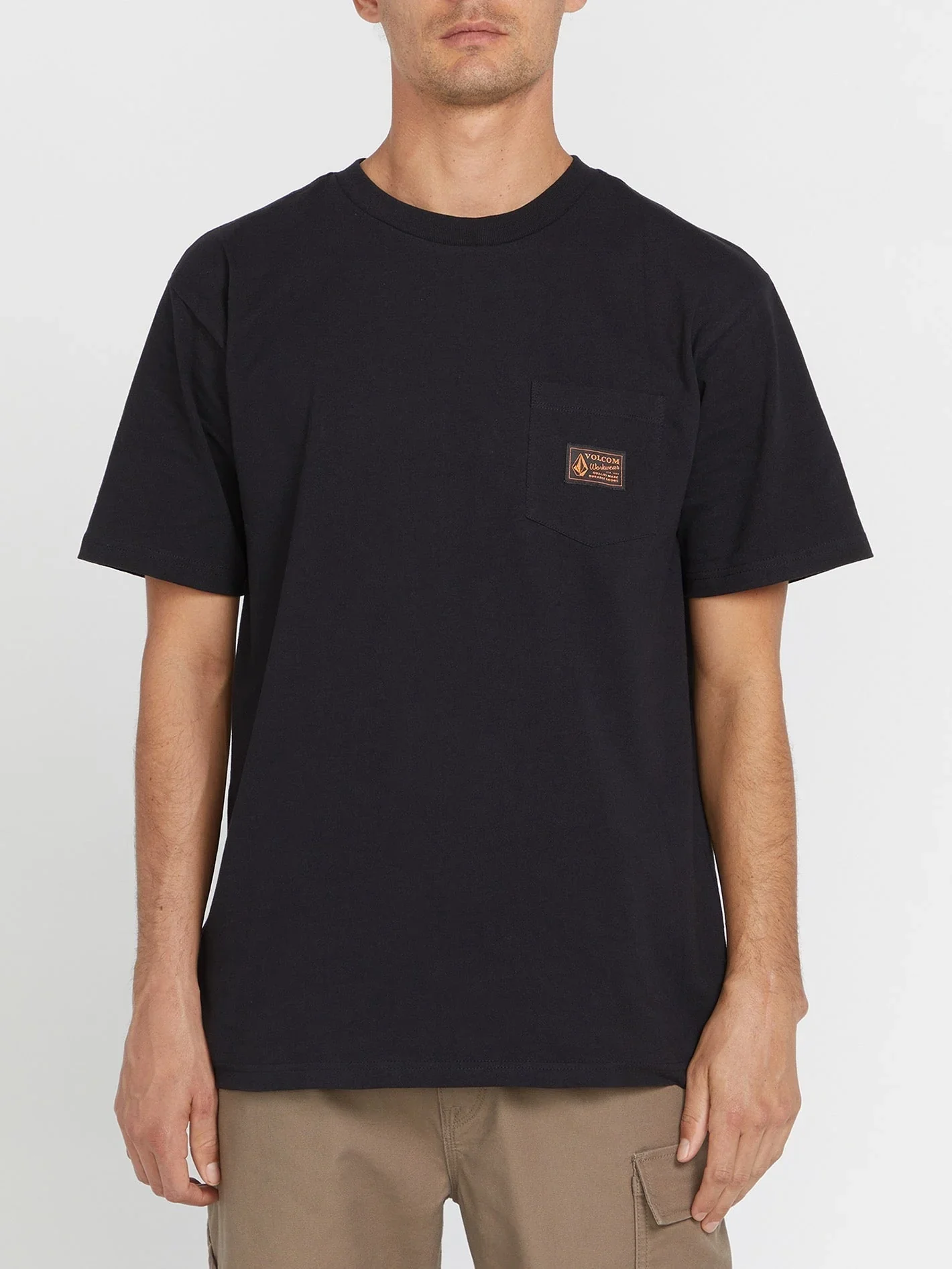 Volcom Workwear Certifico Tee - Black - Image 3